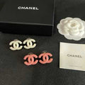 Chanel Elegant Signature CC Stud Earrings