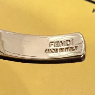 Fendi Celestia FF Pavé Open Cuff Bracelet